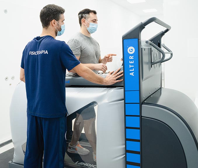 cinta abtigravedad ALTER G